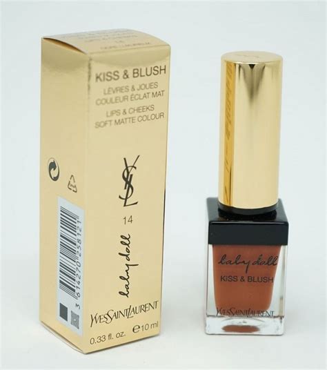 yves saint laurent baby doll kiss &|Yves Saint Laurent Baby Doll Kiss and Blush Lip Gloss for .